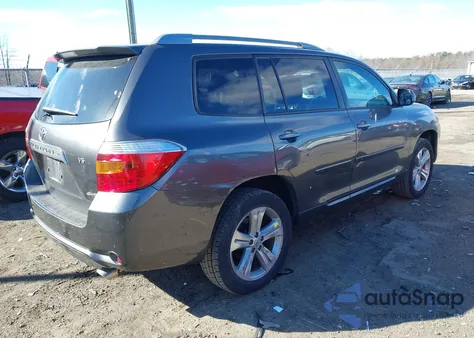 2008 Toyota Highlander Sport из США, поврежденный, VIN JTEES43AX82005634